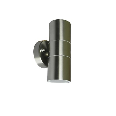 Lámpara De Pared 2xgu10 Acero Inoxidable 16 Centímetros STARLIGHT