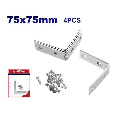 Soporte de Esquina 20x20mm 4uds EMTOP EMCY2K20 | Do it Center