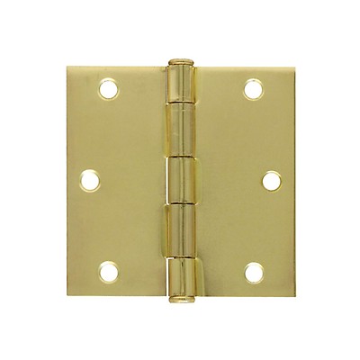 Zion Bisagras De Puerta Negras Mate De 3 Pulgadas, Resistentes, Cuadradas, 3 X 3, Paquete De 24 Para Puertas De Núcleo Hueco