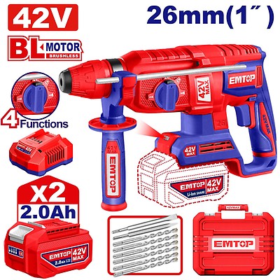 Taladro De Impacto Inalámbrico 42V Con Motor Sin Escobillas Torque