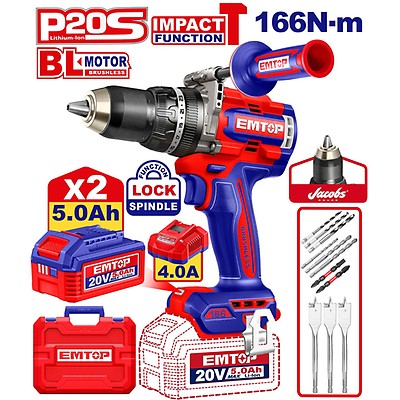 Taladro De Impacto Inalámbrico 42V Con Motor Sin Escobillas Torque