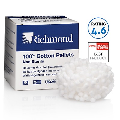 Richmond Dental Braided Cotton Roll, 6, Non Sterile 201213