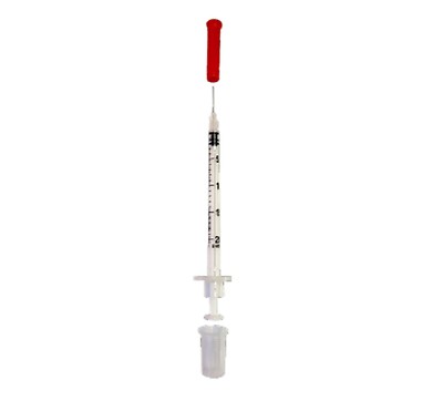 U-40 Insulin Syringes with Needles