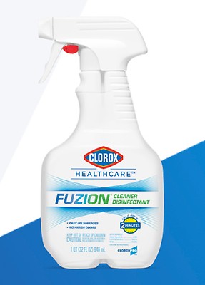 Clorox Healthcare 68970, Bleach Germicidal Cleaner, 32 Fl Oz, Trigger  Spray, Liquid, (6 per Case)