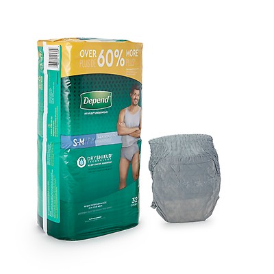 Kimberly Clark Depend Fit Flex Pull On with Tear Away Female Seams, Blush,  Disposable, Heavy Absorbency 53741