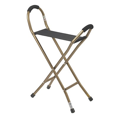 Drive Medical 17100-BV Hip High Chair with Back and Arms, Brown Vein