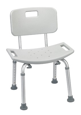 Drive Medical 17100-BV Hip High Chair with Back and Arms, Brown Vein