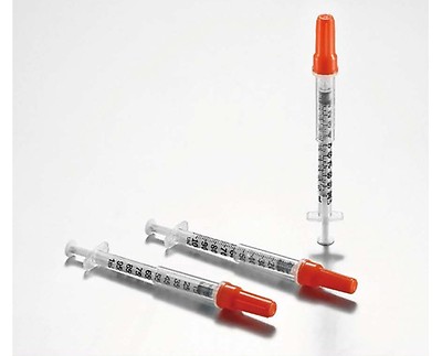 Retractable Technologies, Inc VANISHPOINT® 10161 Safety Syringe with  Hypodermic Needle, 1ml, 25G x 1in., 100/bx, 8 bx/cs , case