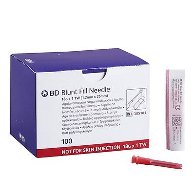 Seringue à tuberculine 1/2 ml av aiguille BD PrecisionGlide