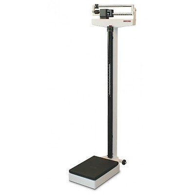 Detecto Physician Scale w/ Wheels, Handpost & Height Rod 448