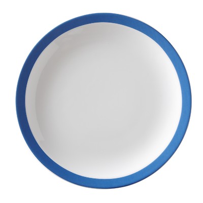 Assiette plate ronde blanche 23cm Arcopal - Feston - Arcoroc
