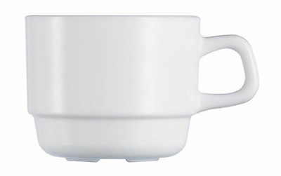 Tasse blanche 28 cl Empilable Luminarc - La Table d'Arc