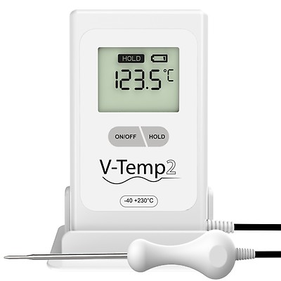 Thermomètre de cuisine électronique à sonde : contrôle des cuissons -  Thermomètre de cuisine