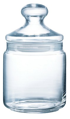 Bocal hermétique transparent verre Ø 10,8 cm Officina 1825