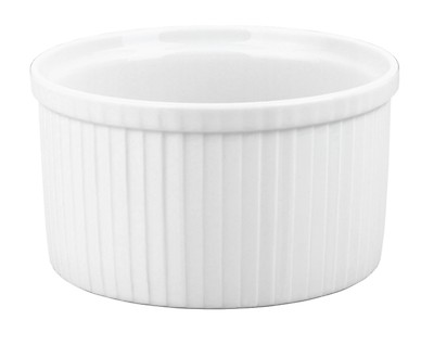 Moule à soufflé rond blanc porcelaine Ø 10 cm Pillivuyt - 162670