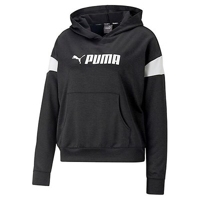 Puma Run Cloudspun Laufshirt schwarz Damen Langarm 