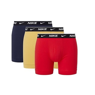 - 3er Herren Boxer Pack Nike schwarz/grau/grün Shorts