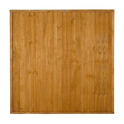 Forest 6 X 6 Featheredge Fence Panel 1 83m X 1 84m Shedstore