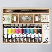 Made in UK Acid Free 10 Sheets A4 Daler Rowney Georgian Oil Painting Art Board Canvas