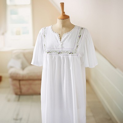 Beautiful night dress cotton clearance
