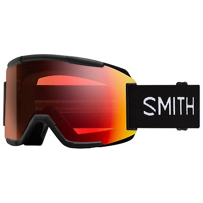 Smith Goggles 4D Mag Asian Fit Black Chromapop Photochromic Red