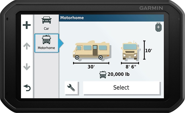 Navigationssystem MT-D Garmin Wohnmobil 1090 Camper EU