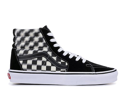 mixed checkerboard vans womens