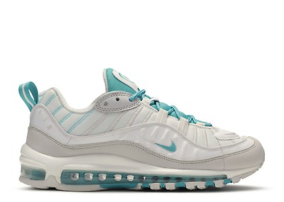 Wmns Air Max 98 Premium 'Teal Nebula' Teal Nebula Nike Women's Nike Air Max 98 Premium CI1901 102 WhiteTeal Nebula