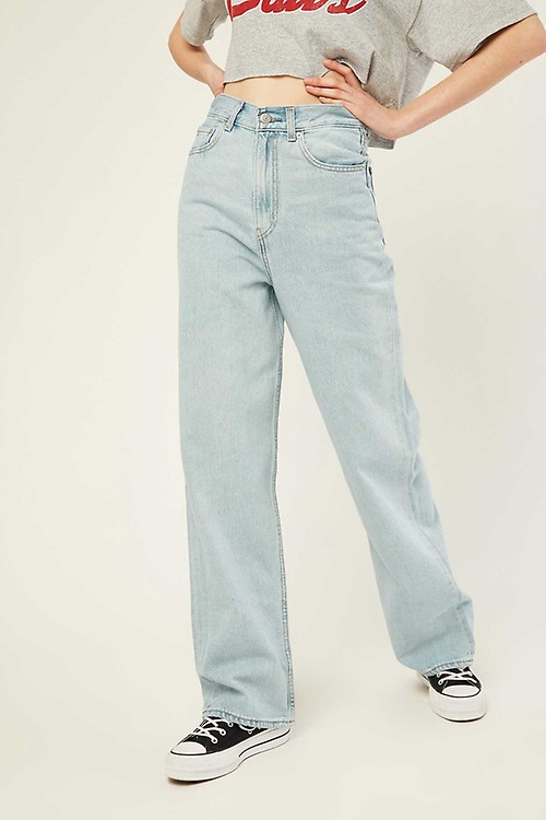 lee jeans high baggy