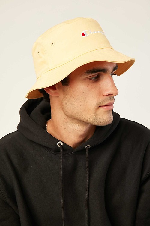 champion bucket hat with string