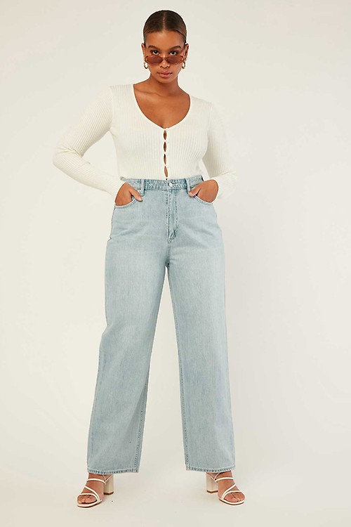 lee jeans high baggy