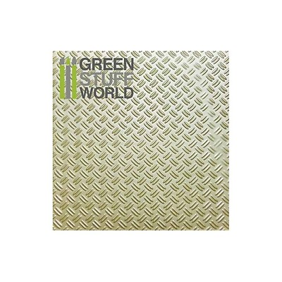 ABS Plasticard - Thread DIAMOND Textured Sheet - A4 Green Stuff World 1100