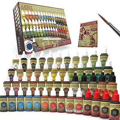 Army Painter Speedpaint 2.0+ Complete Set Acrylic Paint Set Miniature  Painting