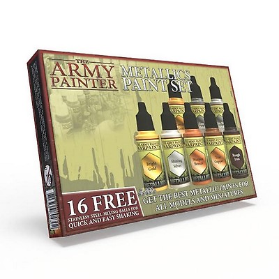 The Army Painter Speedpaint Mega Set, 24 Dropper Bottles of Non Toxic 18ml  Acrylic Paints with Mixing Balls including 1 Monster Paint Brush :  : Toys & Games