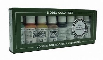 Vallejo Model Color Set: WWII - British Armour & Infantry