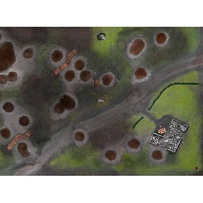 Kraken Wargames Forsaken Swamp Mat 