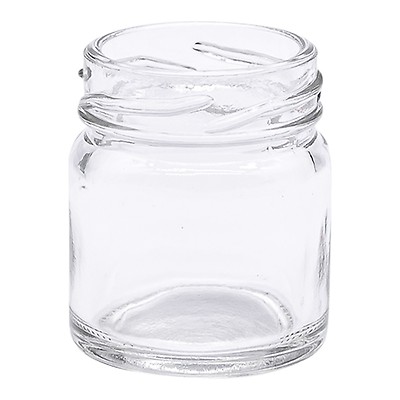 Pot en verre classique 100 ml : un packaging luxueux et éco responsable