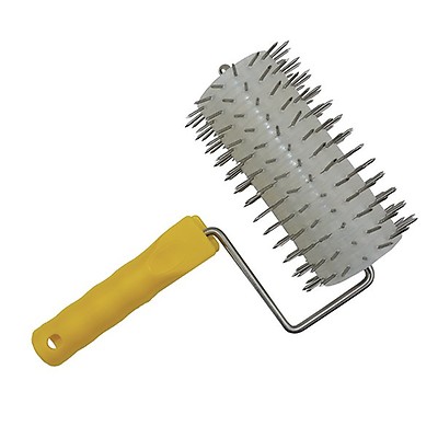 COUTEAU À DÉSOPERCULER, LAME COURBE INOX, DEUX TRANCHANTS DENTELÉ 27 CM