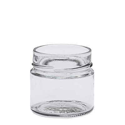 Pot en verre classique 100 ml : un packaging luxueux et éco responsable