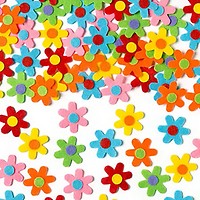 Baker Ross Zuckerstangen-Filzaufkleber – 100 Stück, Bunt, Für Basteln & Karten, 35/50 Mm