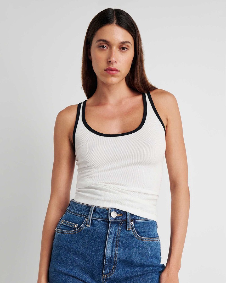 新品未使用BLACKBIRD / tanktop oatmeal1 新品未使用BLACKBIRD / tanktop oatmeal1 Cotton-blend
