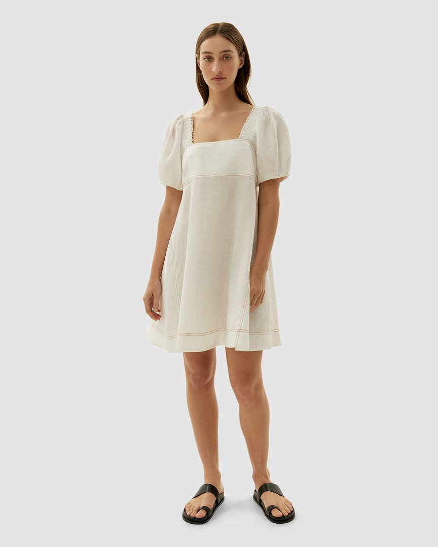 Sara Linen Mini Dress | JAG