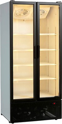 Getränkekühlschrank schwarz L 372 GSSKv-2LED-Door