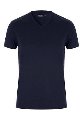 Plain black v neck t shirt for men best sale