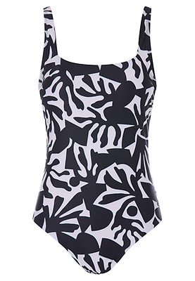 Womens Black Zebra Textured Swim Dress Peacocks