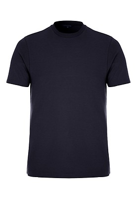 Mens Navy Heavy Pocket T Shirt Peacocks