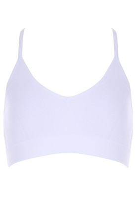 Womens Mint Sports Bra Peacocks