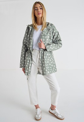 Peacocks raincoat online