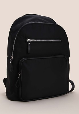 Mens Black JCB Rucksack Peacocks