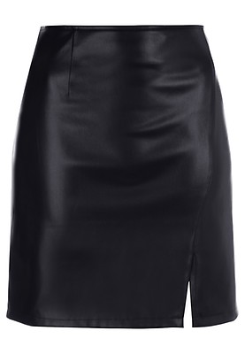 Womens Black Check Pleated Mini Skirt | Peacocks